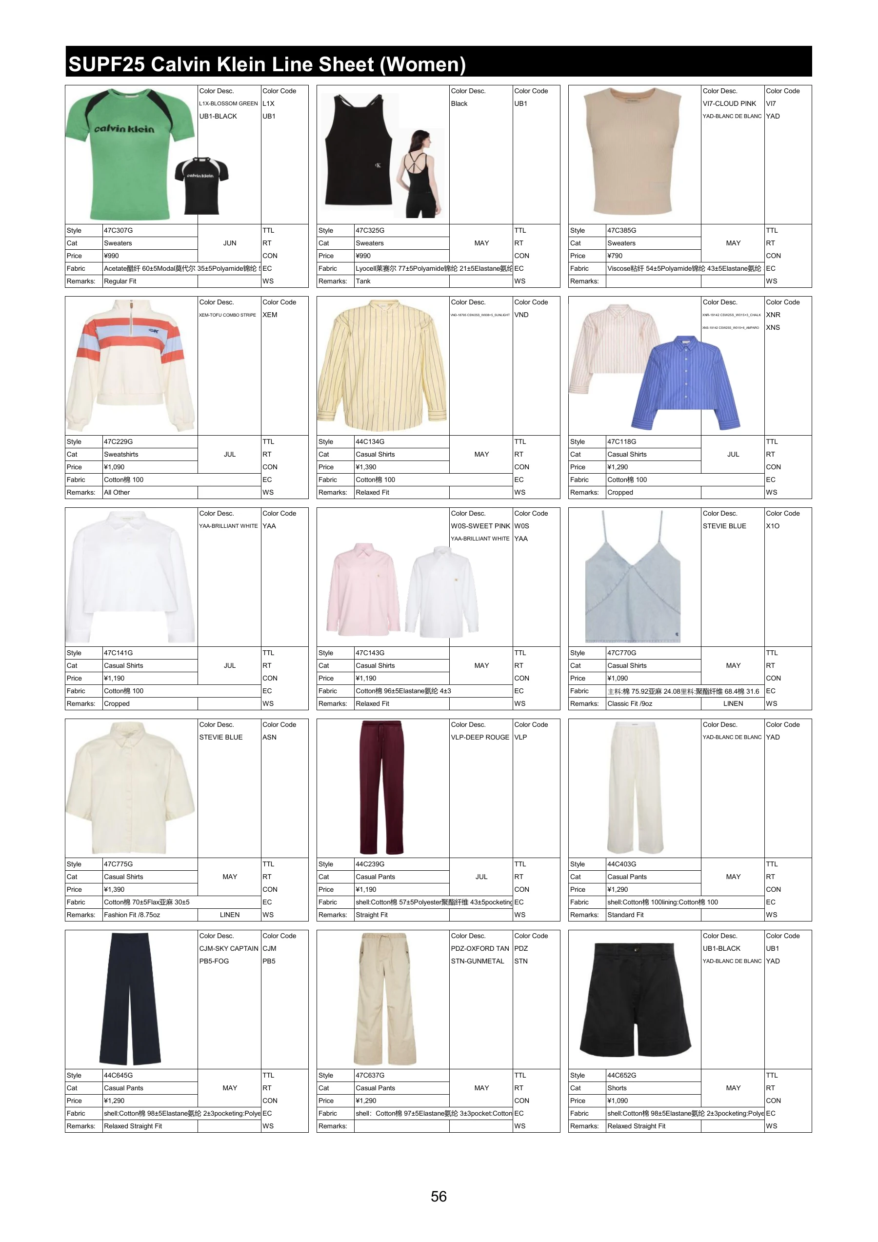 FAHOL25 商品资料，第 58 页