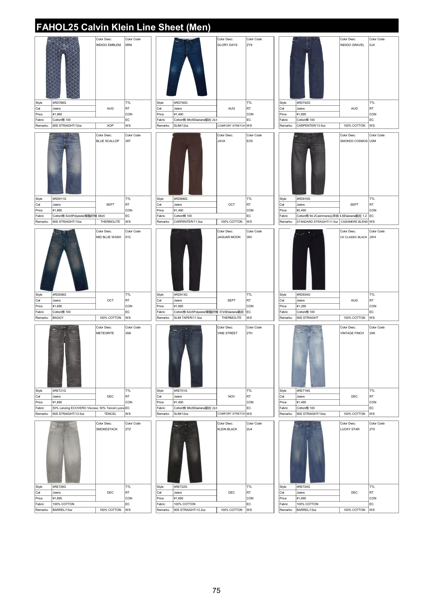 FAHOL25 商品资料，第 77 页